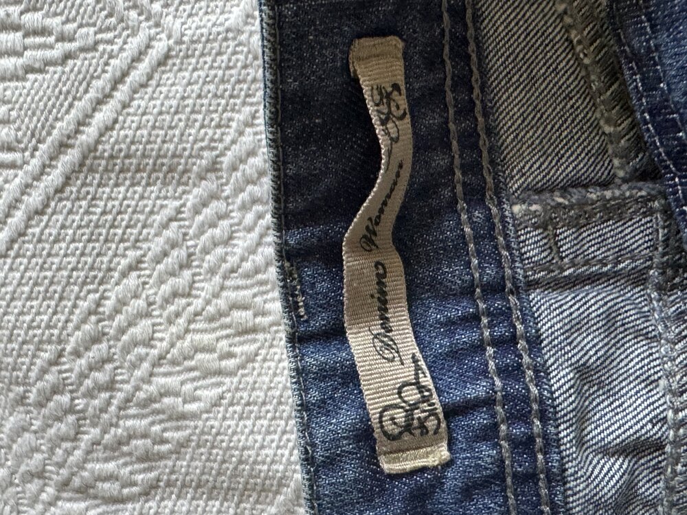 Vintage jean etek 