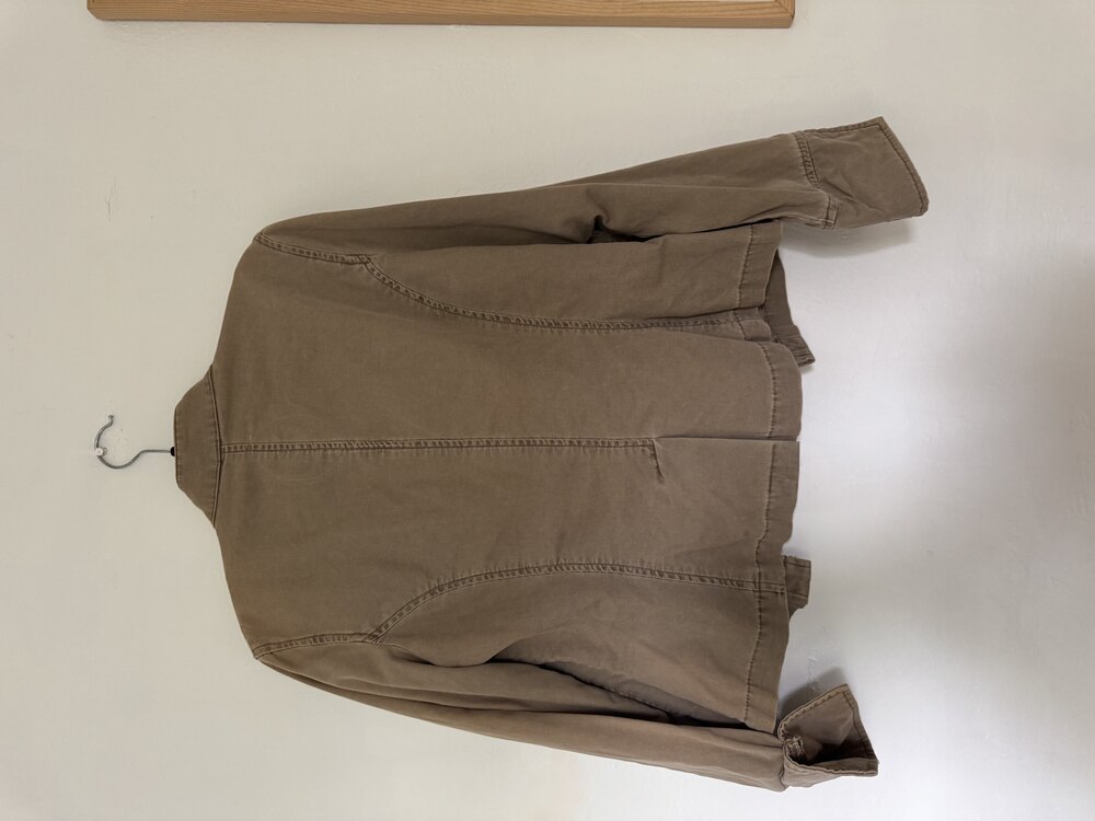 Vintage bej rengi ceket