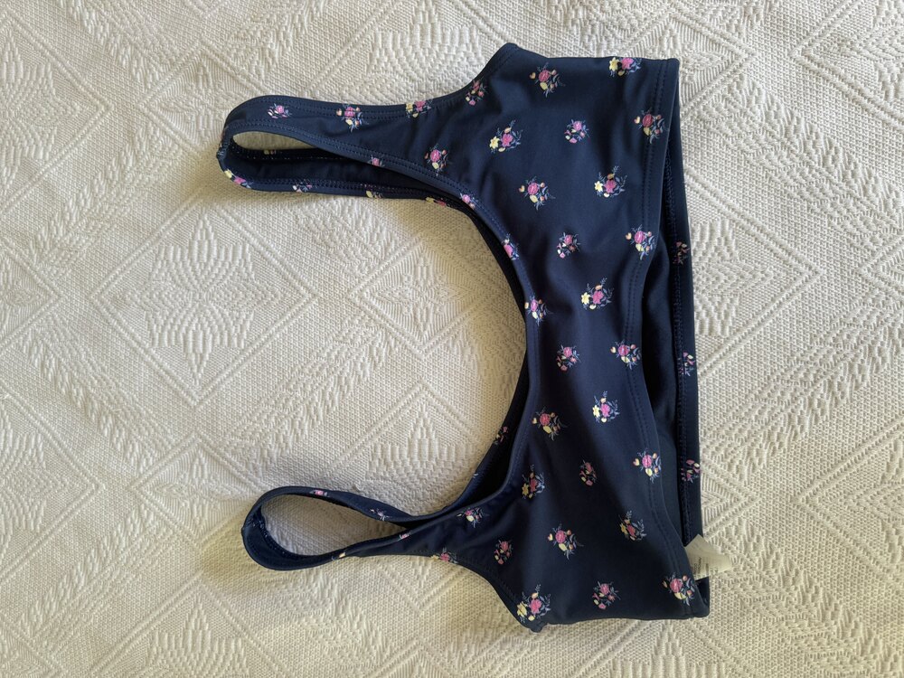 Retro tarz yeni Bikini üst  