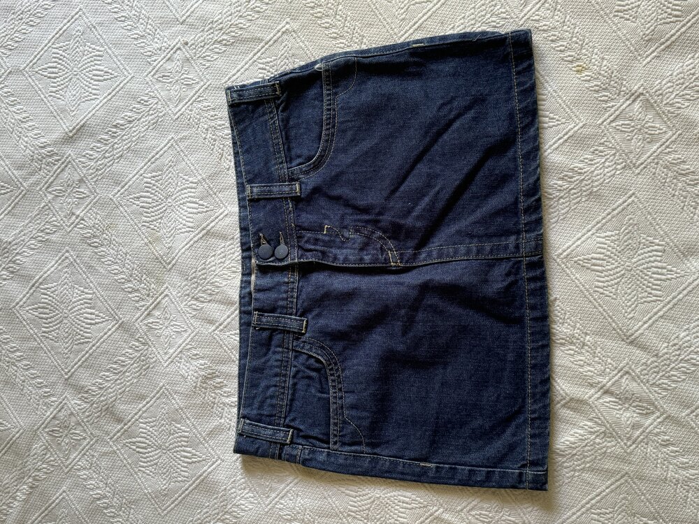 Vintage jean etek 