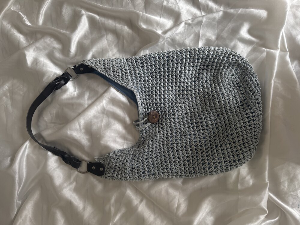 Baby blue çanta