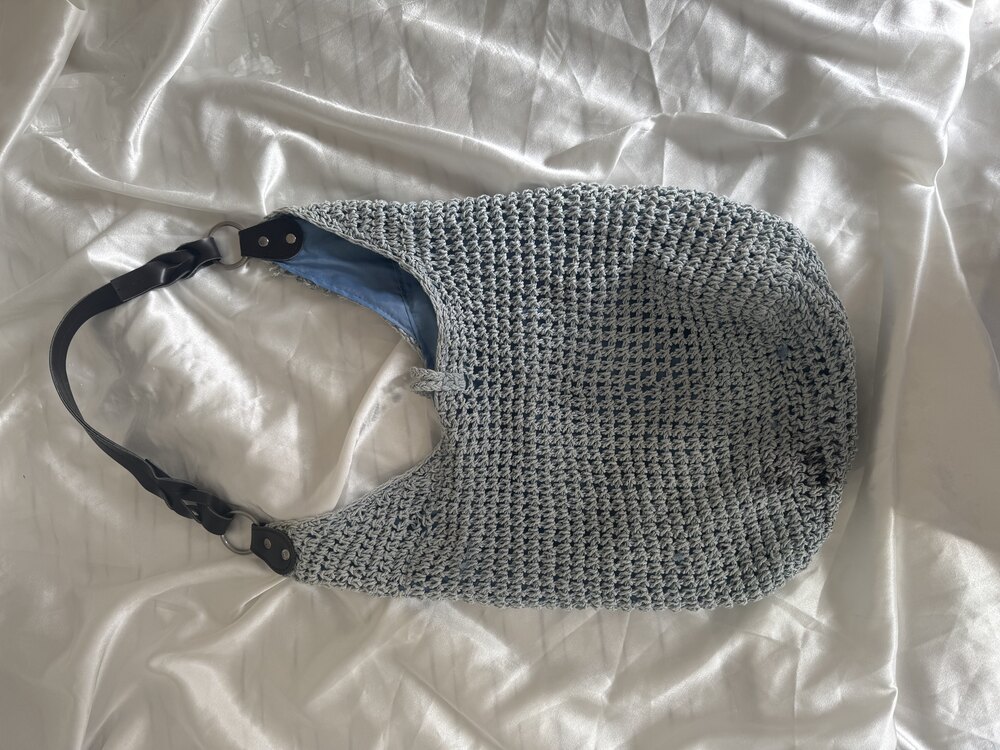 Baby blue çanta
