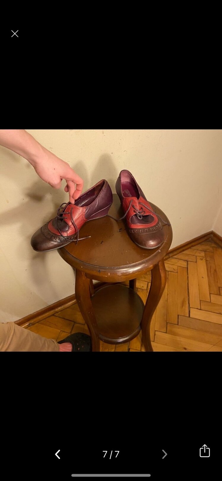 Vintage renkli ayakkabı 
