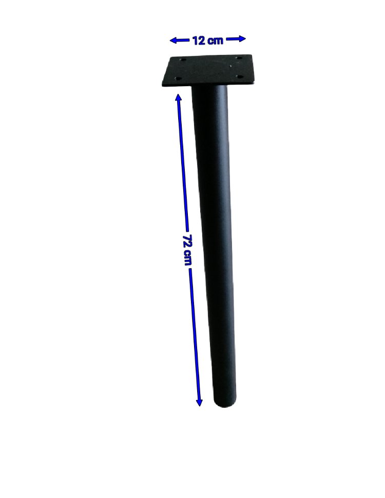 4 Adet Masa Montaj Ayakları 72 cm çalışma masası, yemek masası ve bahçe masaları için