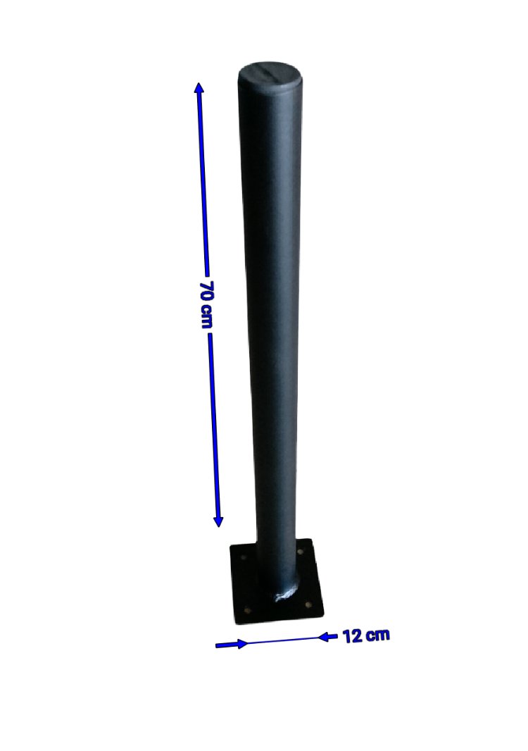 Düz çanak anten montaj ayak balkon için ideal 70 cm uydu alıcı