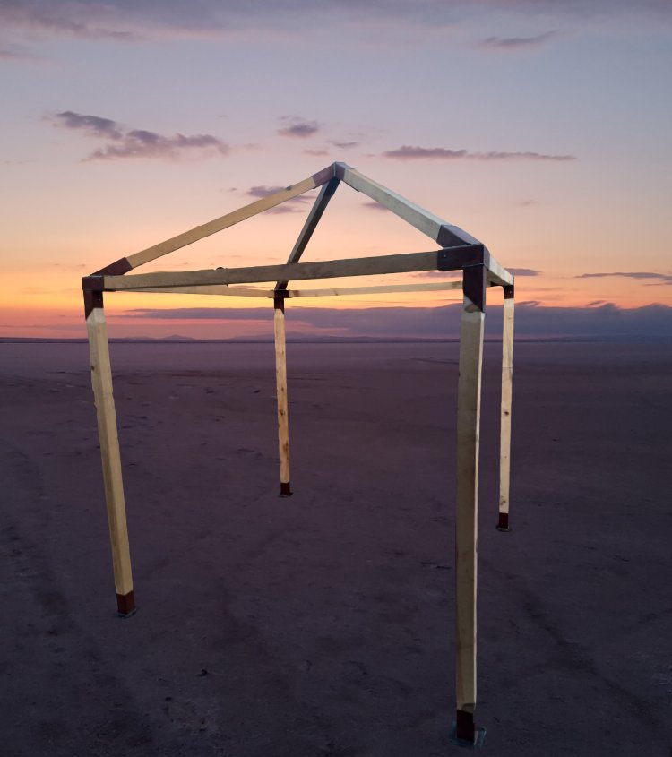 8x8 cm Demir bağlantı Kamelya Bağlantı ElemanlarıKamelya, pergola, çardak ahşap yapı