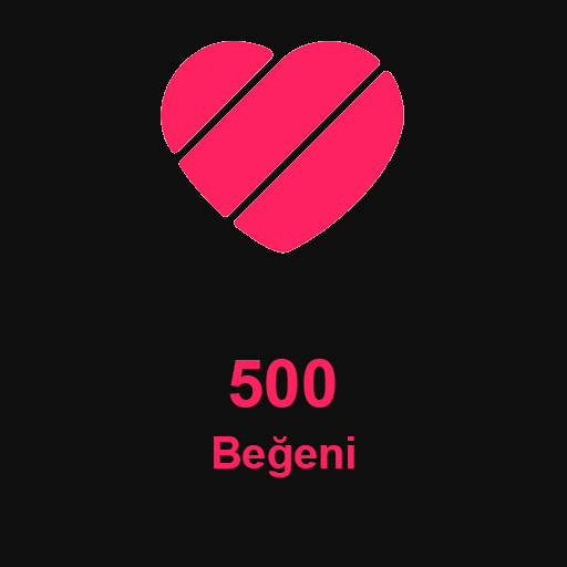 500 Beğeni