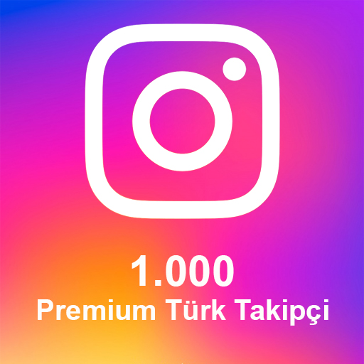 1.000 Premium Türk Takipçi