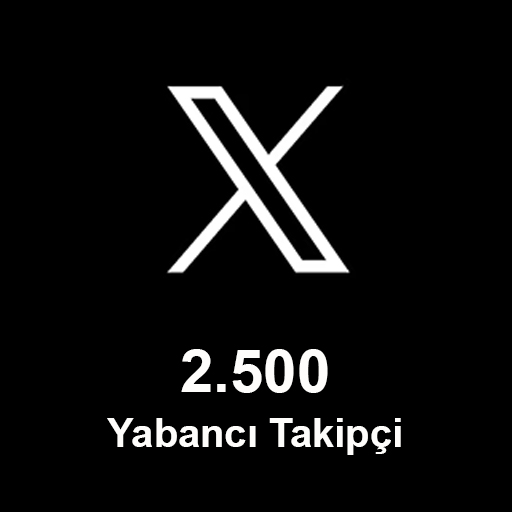 2.500 Yabancı Takipçi