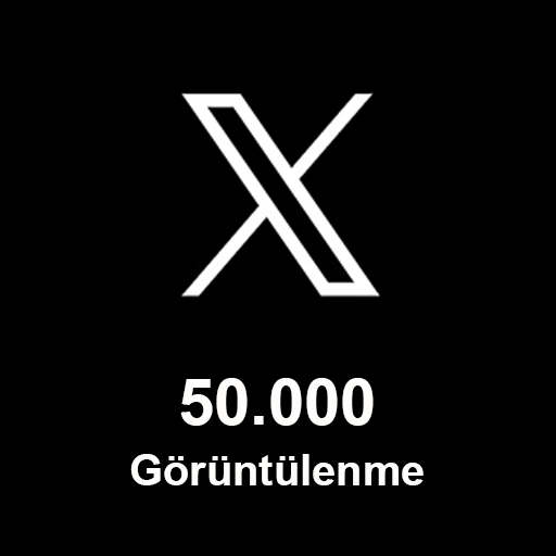 50.000 Tweet Görüntülenme
