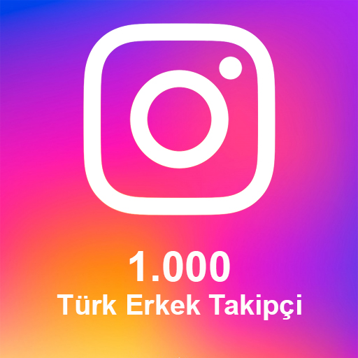 1.000 Türk Erkek Takipçi