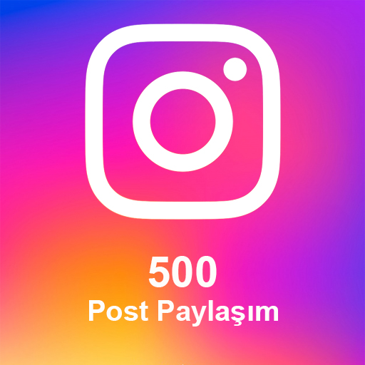 500 Post Paylaşım