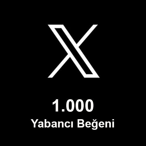 1.000 Yabancı Beğeni