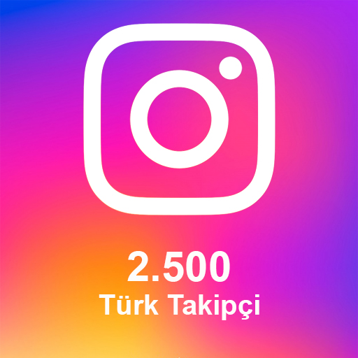 2.500 Türk Takipçi