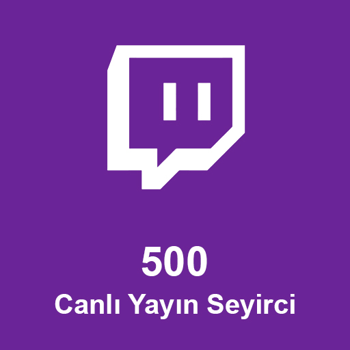 500 Canlı Yayın İzlenme