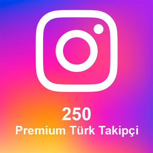 250 Premium Türk Takipçi