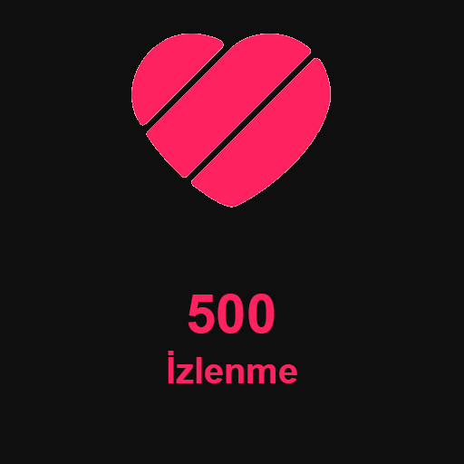 500 İzlenme
