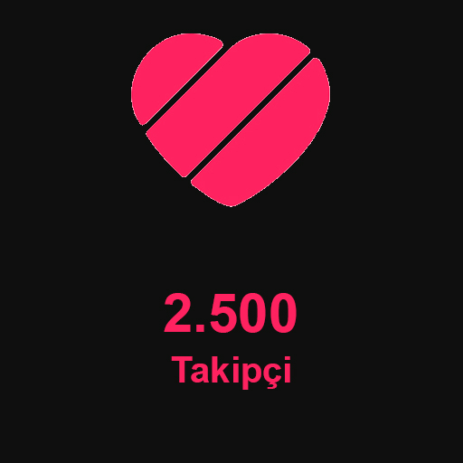 2.500 Takipçi