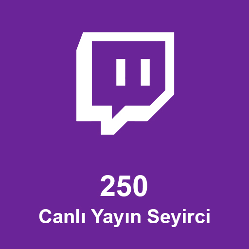 250 Canlı Yayın İzlenme