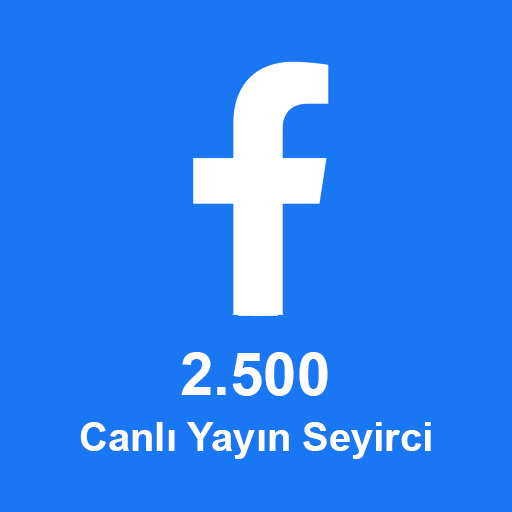 2.500 Canlı Yayın Seyirci