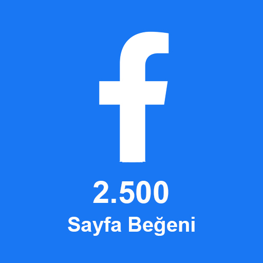 2.500 Sayfa Beğenisi