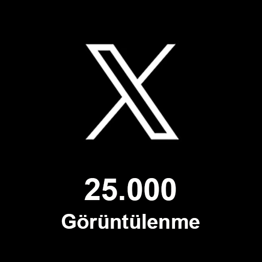 25.000 Tweet Görüntülenme