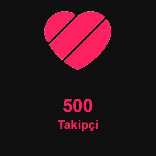 500 Takipçi