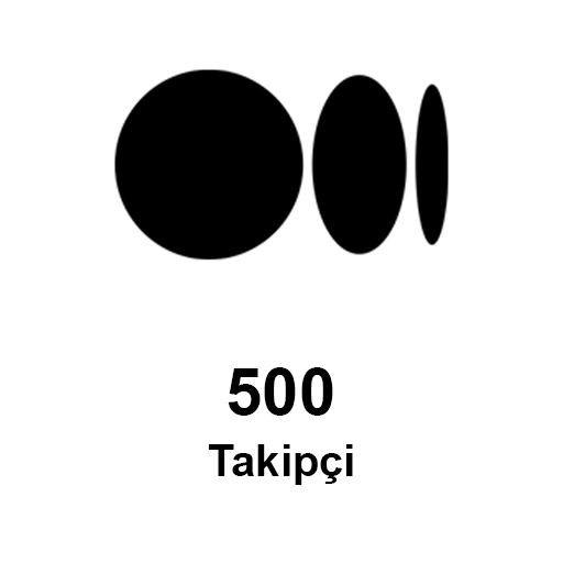 500 Takipçi