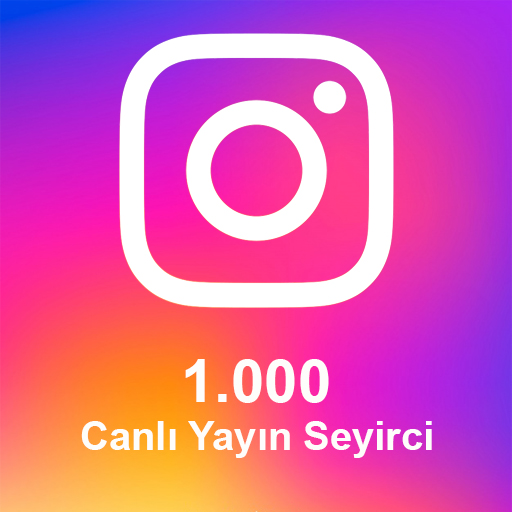 1.000 Canlı Yayın Seyirci