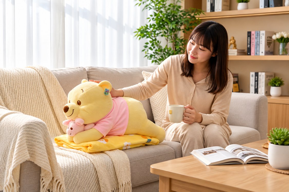 Battaniyeli Winnie the Pooh & Piglet