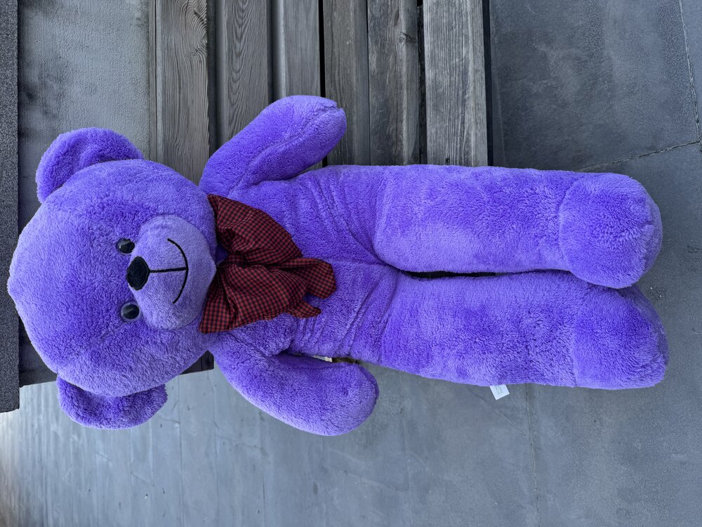 100 CM MOR PELUŞ AYICIK