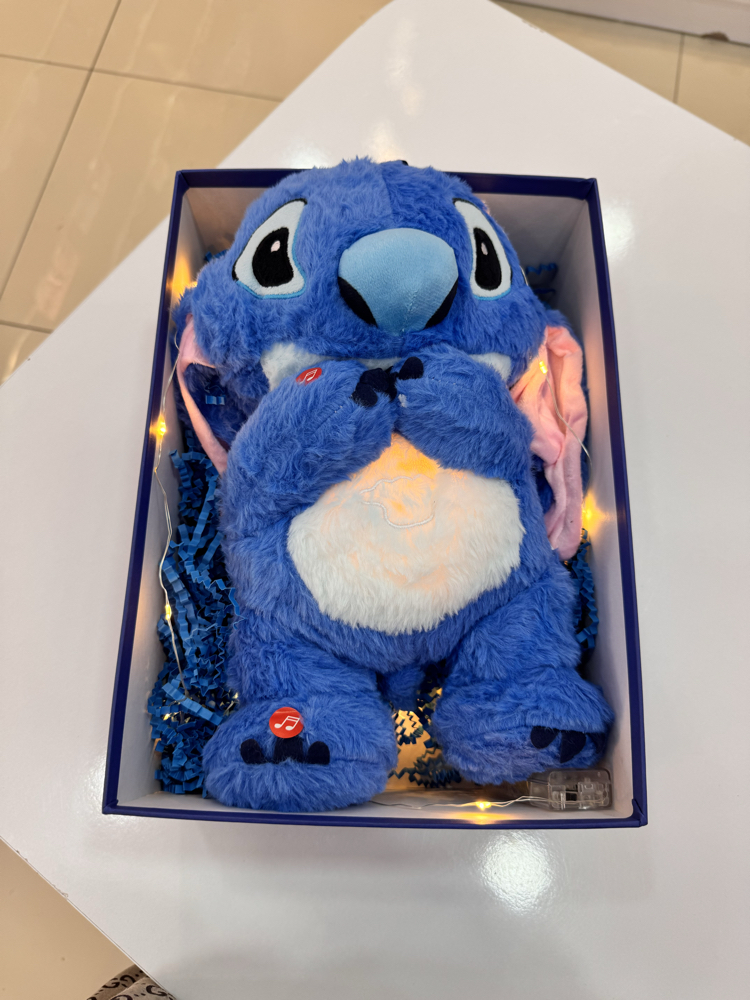 BÜYÜK BOY NEFES ALAN STİTCH ( 35 CM )
