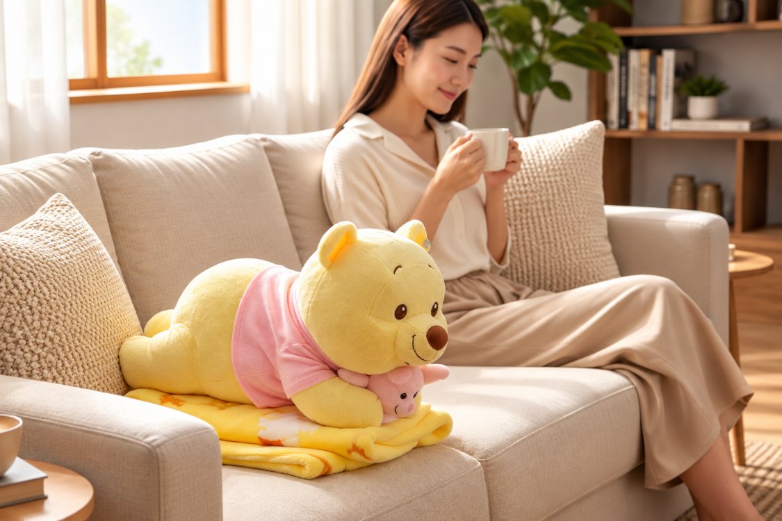 Battaniyeli Winnie the Pooh & Piglet
