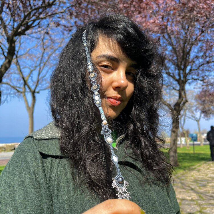 MACRAME HAIRWRAP