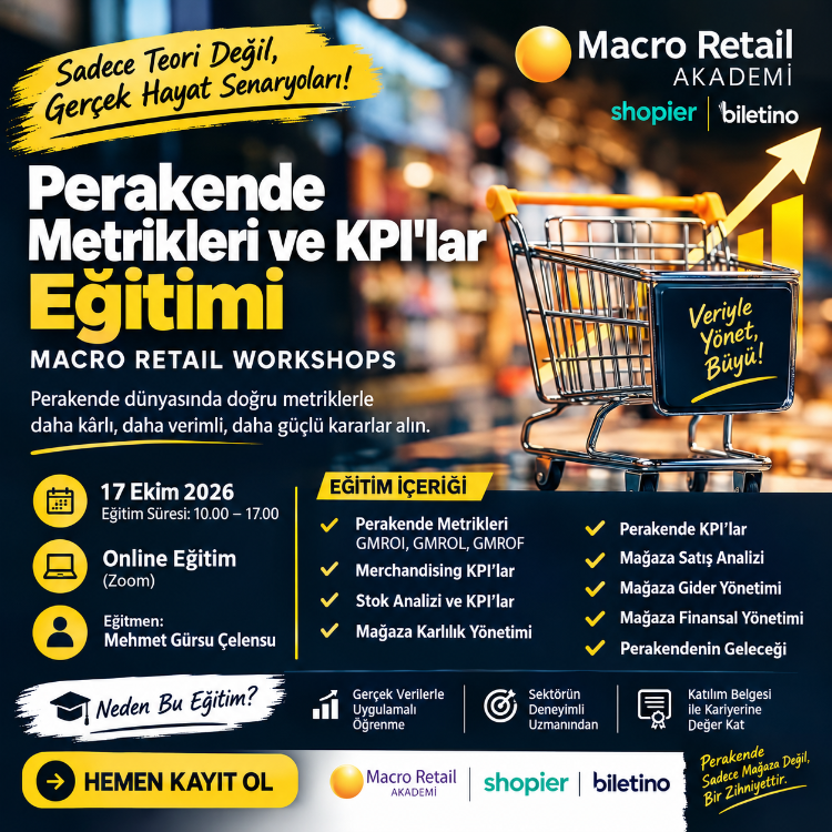Perakende Metrikleri ve KPI'lar Online Eğitimi
