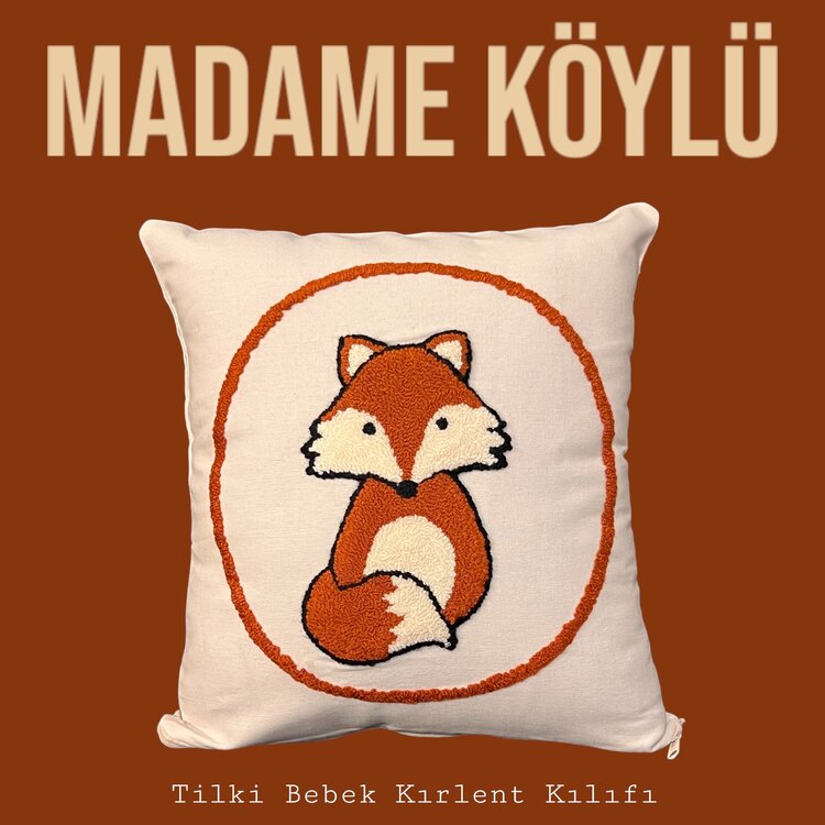 PUNCH İŞLEMELİ KIRLENT KILIFI