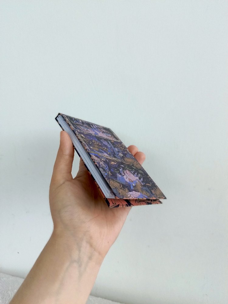 Dikey açılır A6 Defter