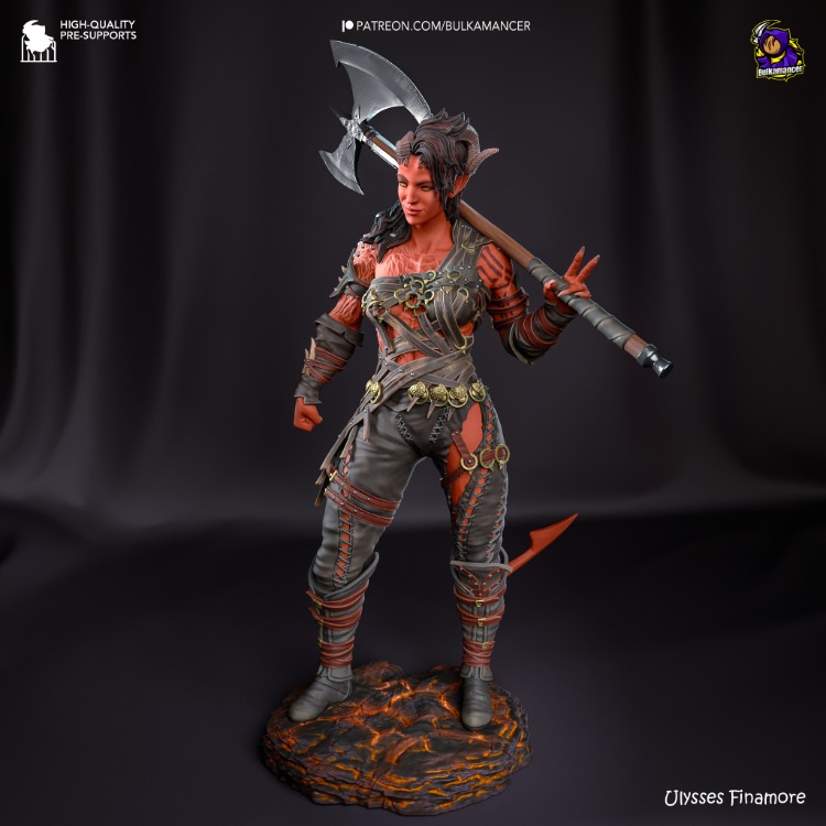 Baldurs Gate 3 - Karlach Cliffgate (30 cm)
