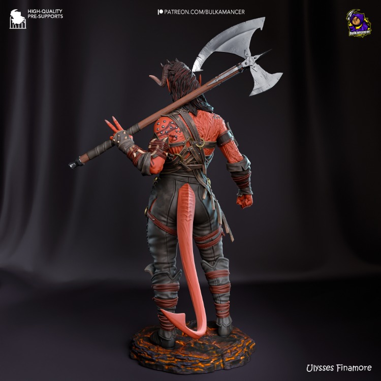 Baldurs Gate 3 - Karlach Cliffgate (30 cm)