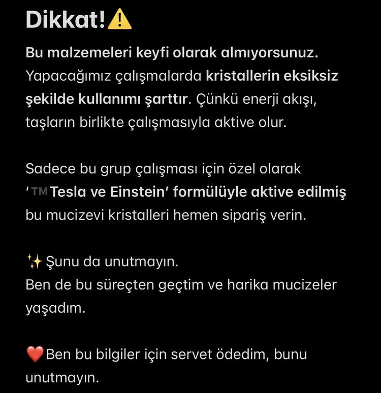 TEZAHÜR KRİSTALİ • Hızlı sonuç içerir