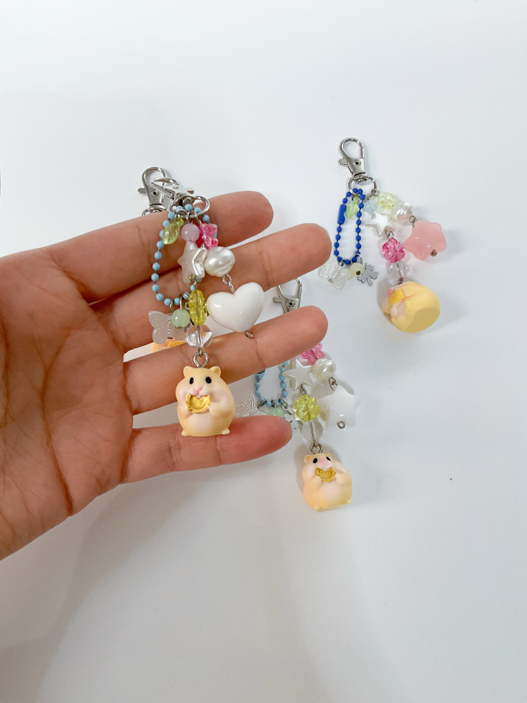 Hamster keychain