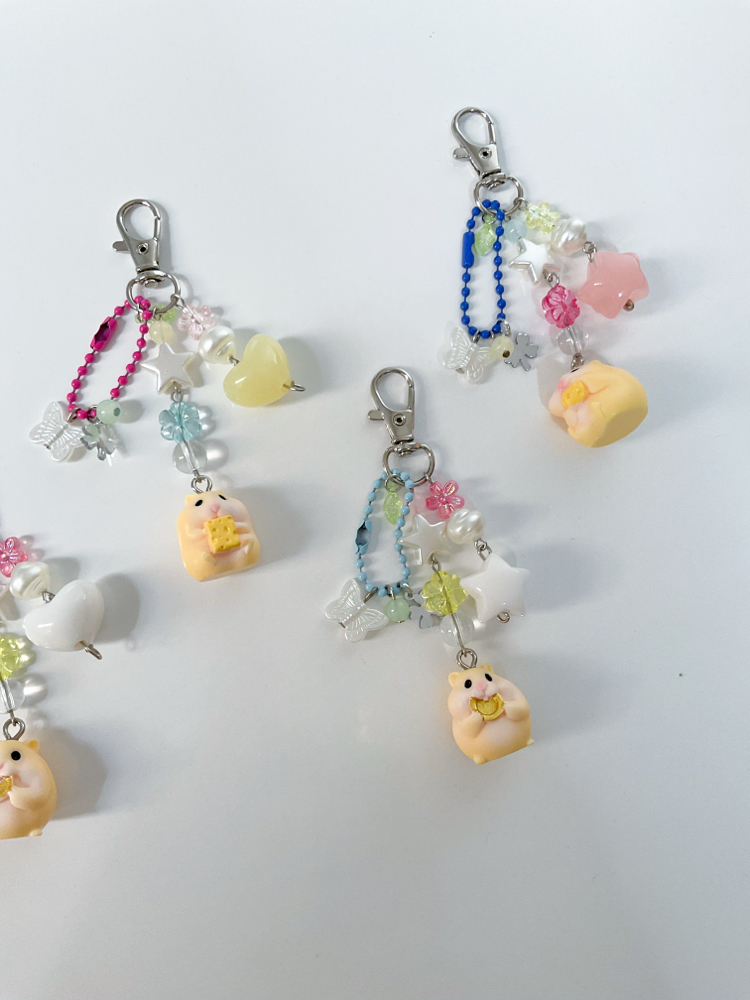 Hamster keychain