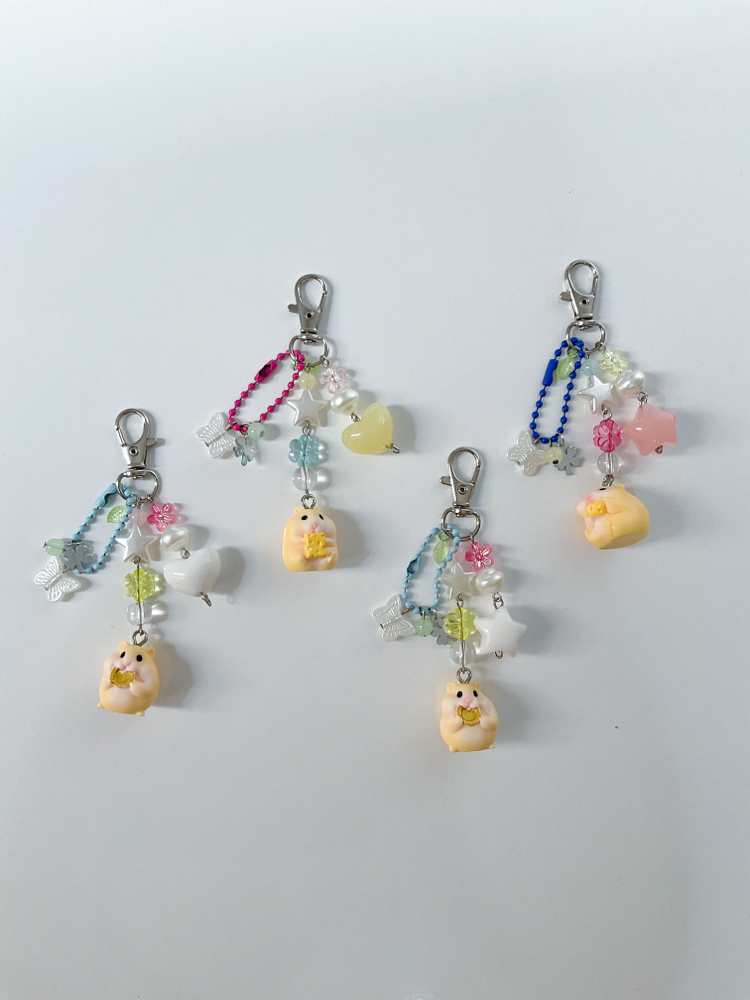 Hamster keychain