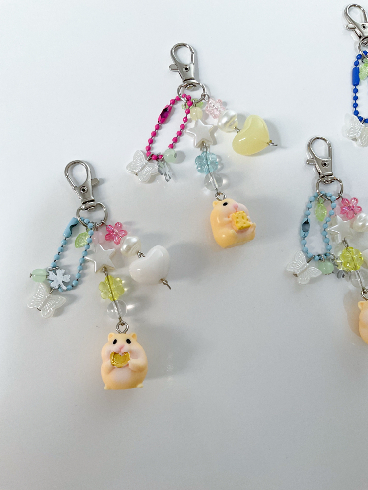 Hamster keychain