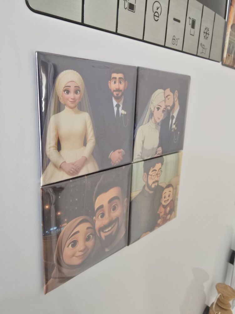 Animel Ghabili Özel Tasarım 6'lı (Kişiye Özel)