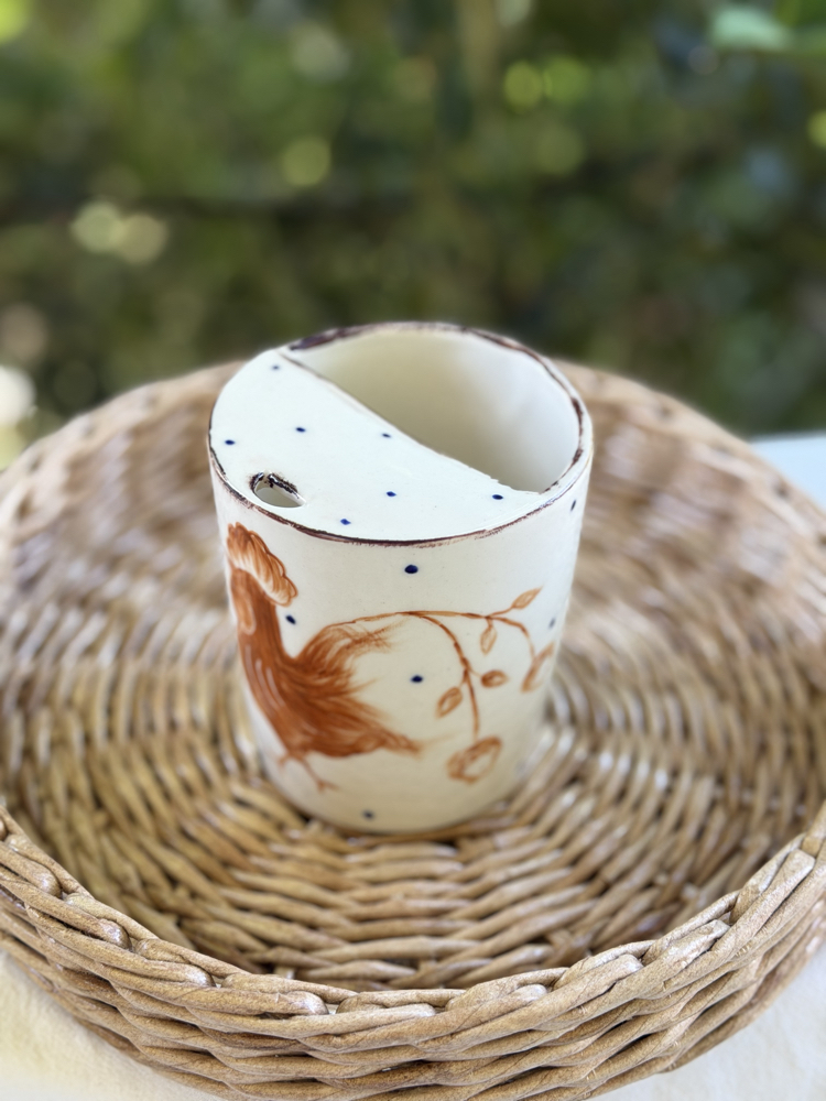Iced coffee cup
