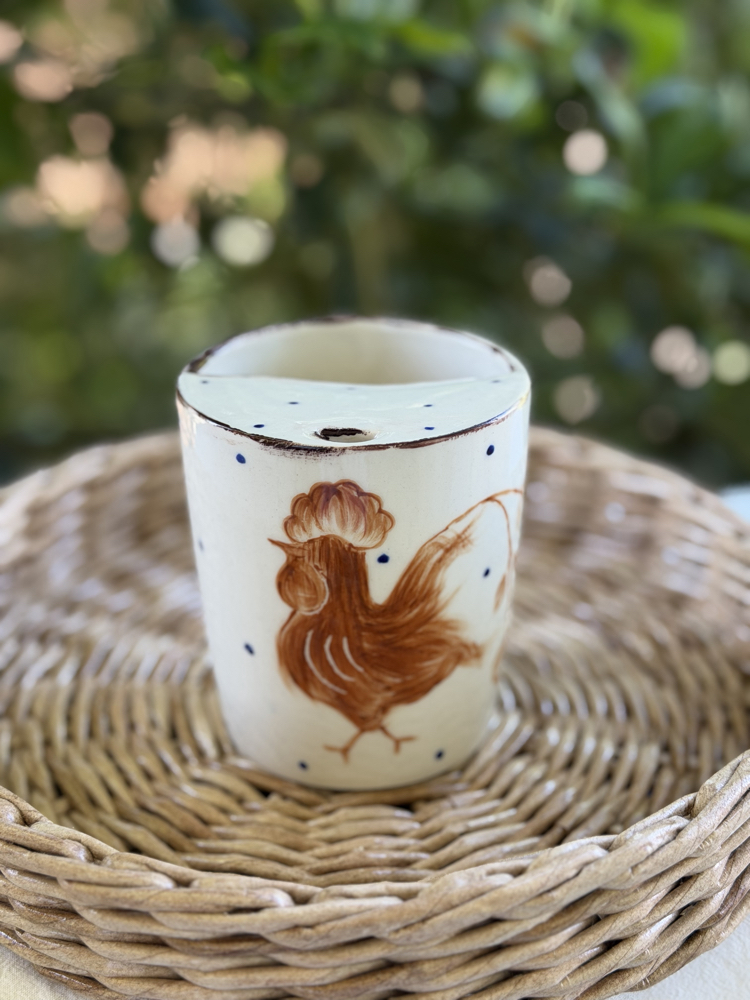 Iced coffee cup