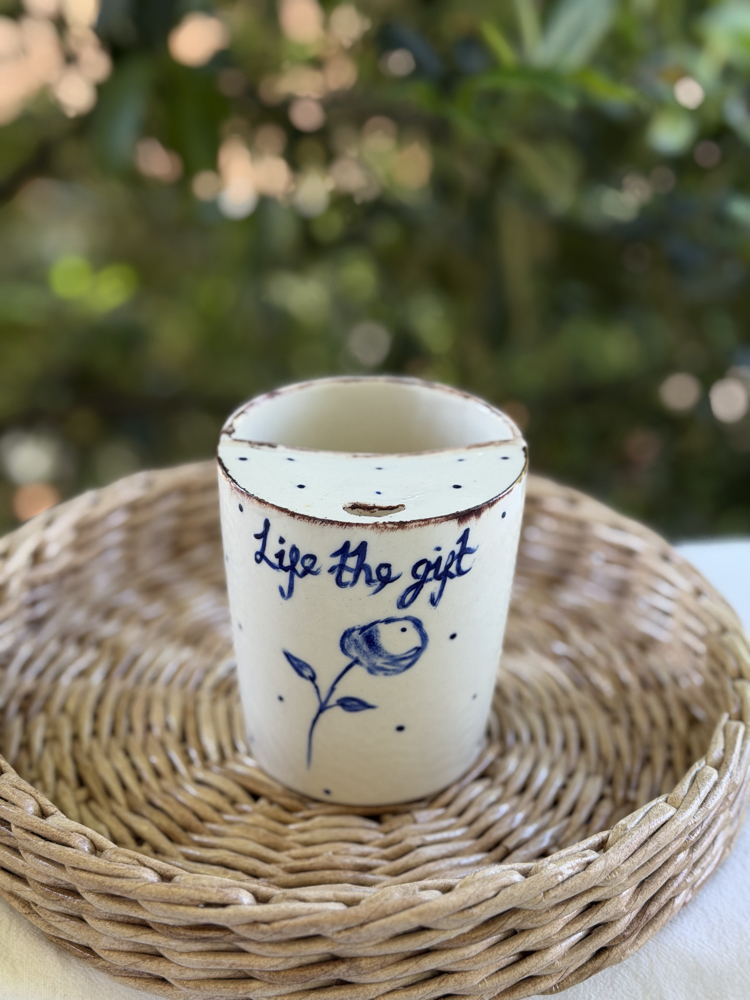 Iced coffee cup