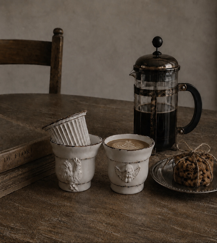 Angel&Rooster&Line Mug (üçlü) ön sipariş