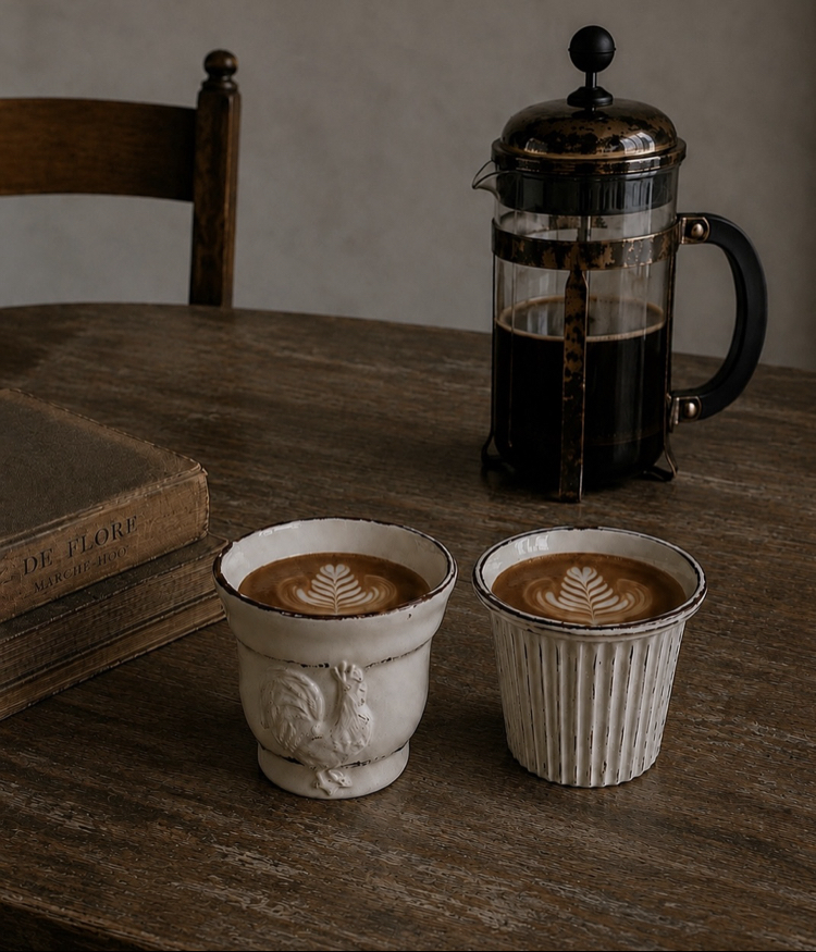 Angel&Rooster&Line Mug (üçlü) ön sipariş